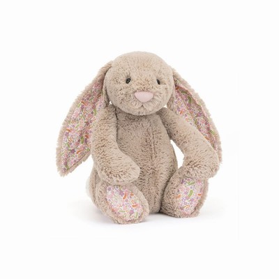 Jellycat Blossom Beige Bunny 'Petal' USA | 79236EDMS